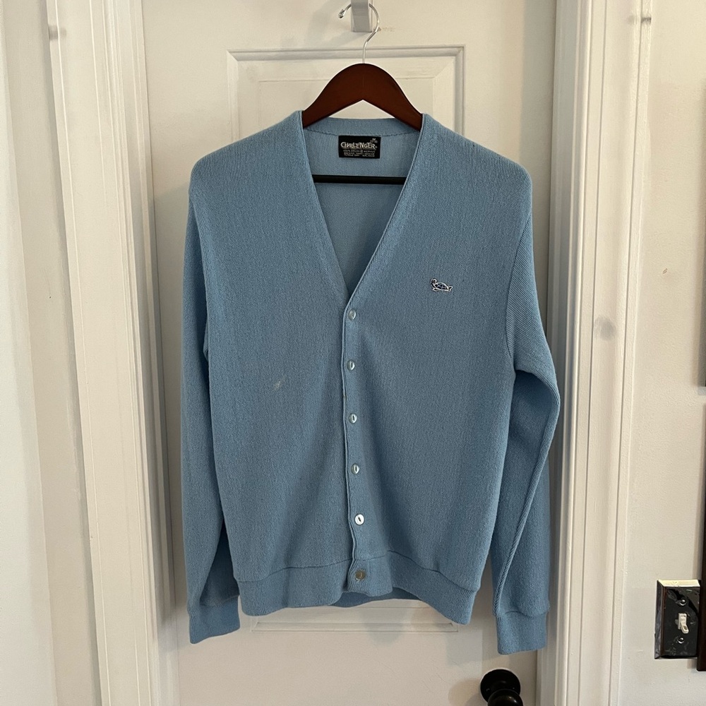 Challenger Orlon‎ Acrylic Cardigan Sweater